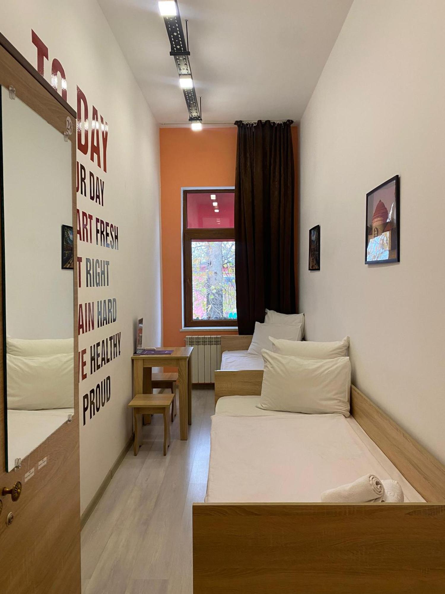 Şǝki Central Hostel מראה חיצוני תמונה