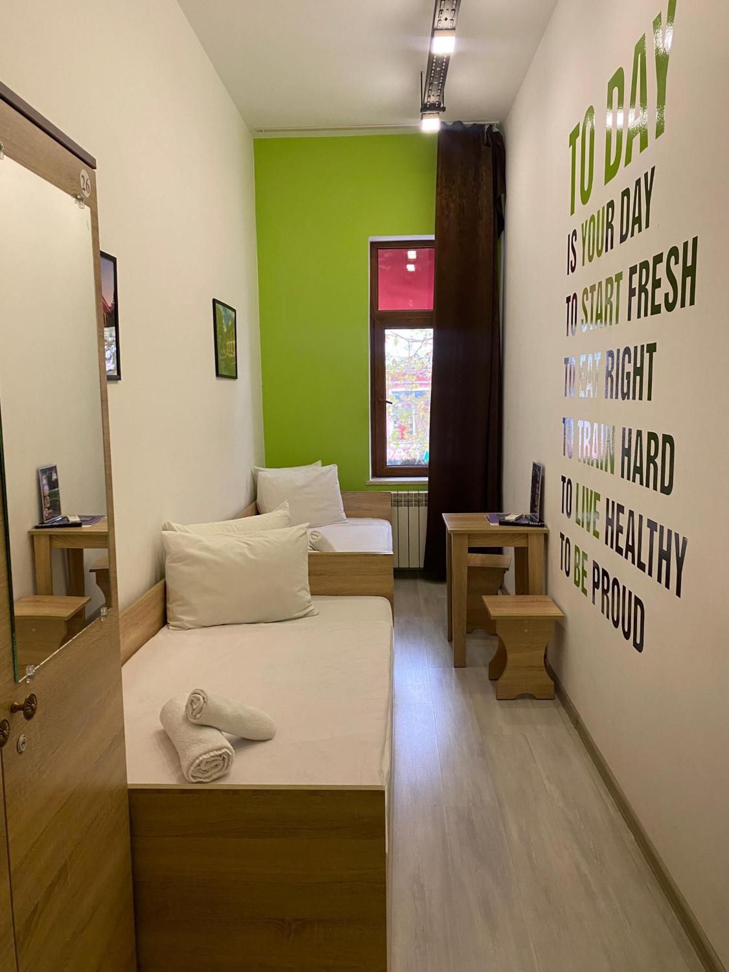 Şǝki Central Hostel מראה חיצוני תמונה